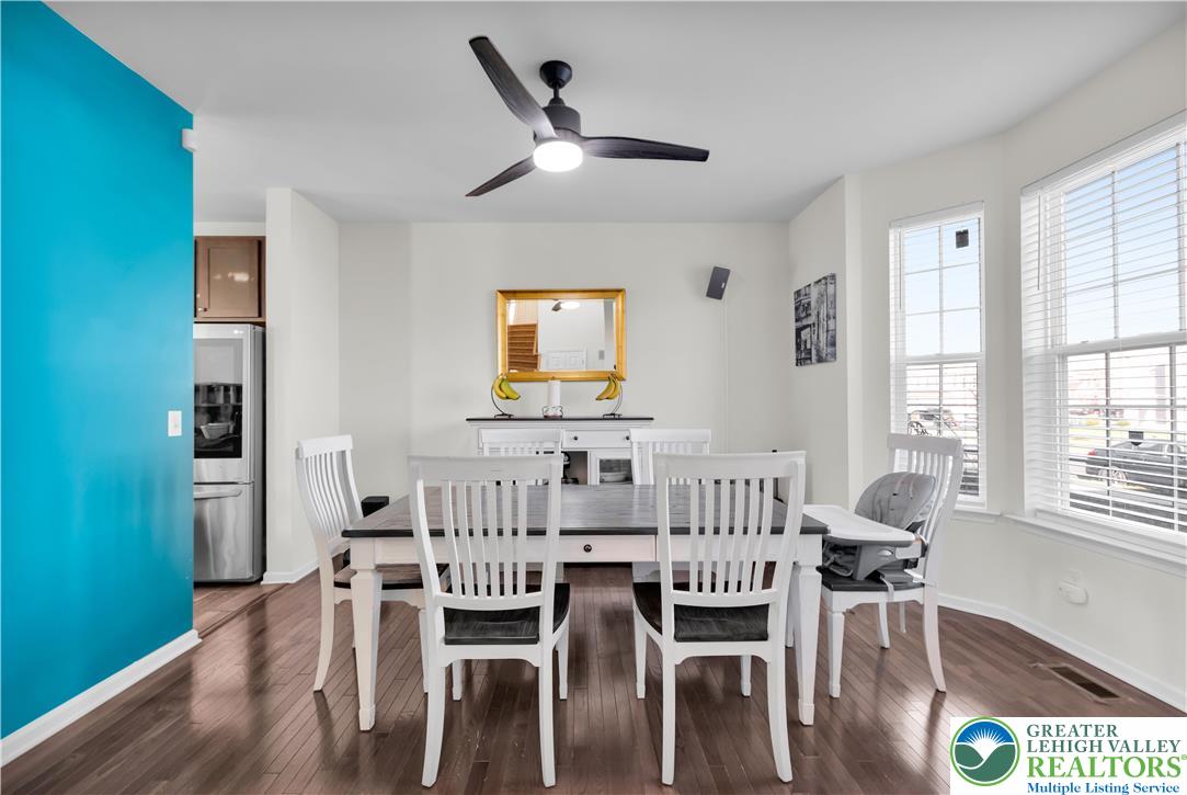 4247 Beech Drive Nazareth, PA 18064 - Photo 19 of 42 a view of a dining room with furniture window and wooden floor