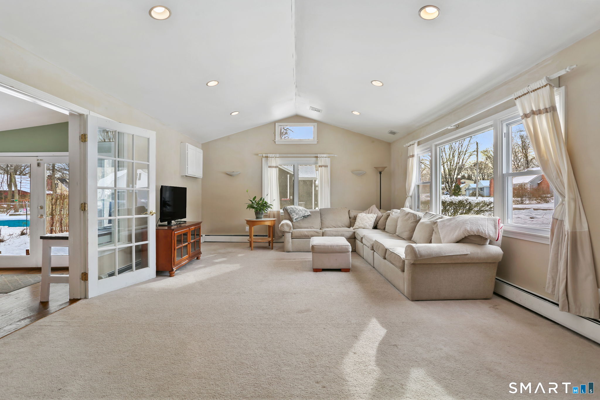 40 Rose Terrace Trumbull, CT 06611 - Photo 12 of 24 a living room with furniture and large windows