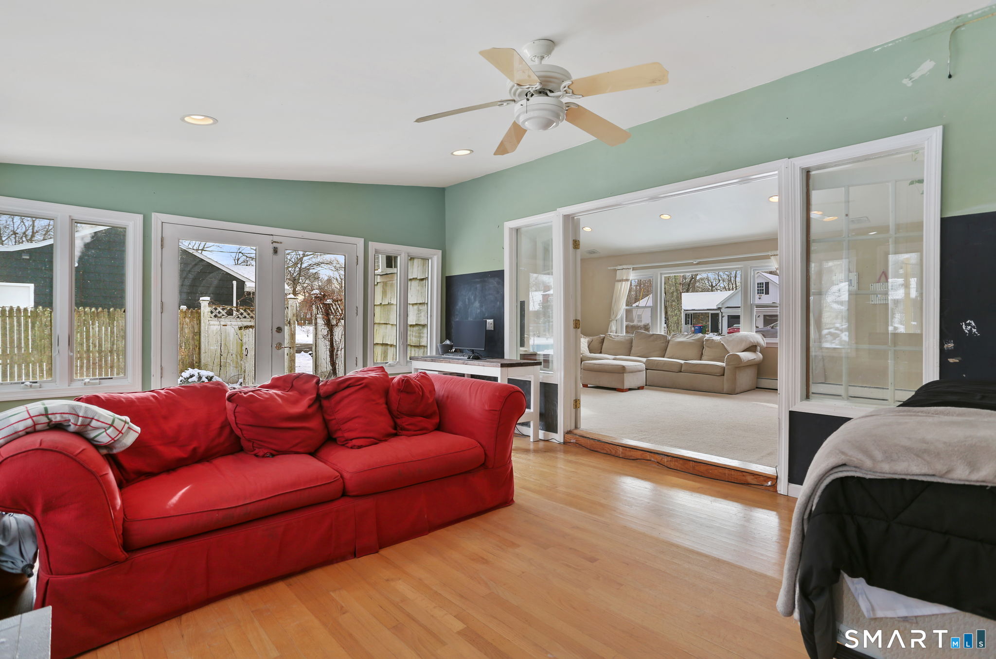 40 Rose Terrace Trumbull, CT 06611 - Photo 14 of 24 a living room with furniture and a large window