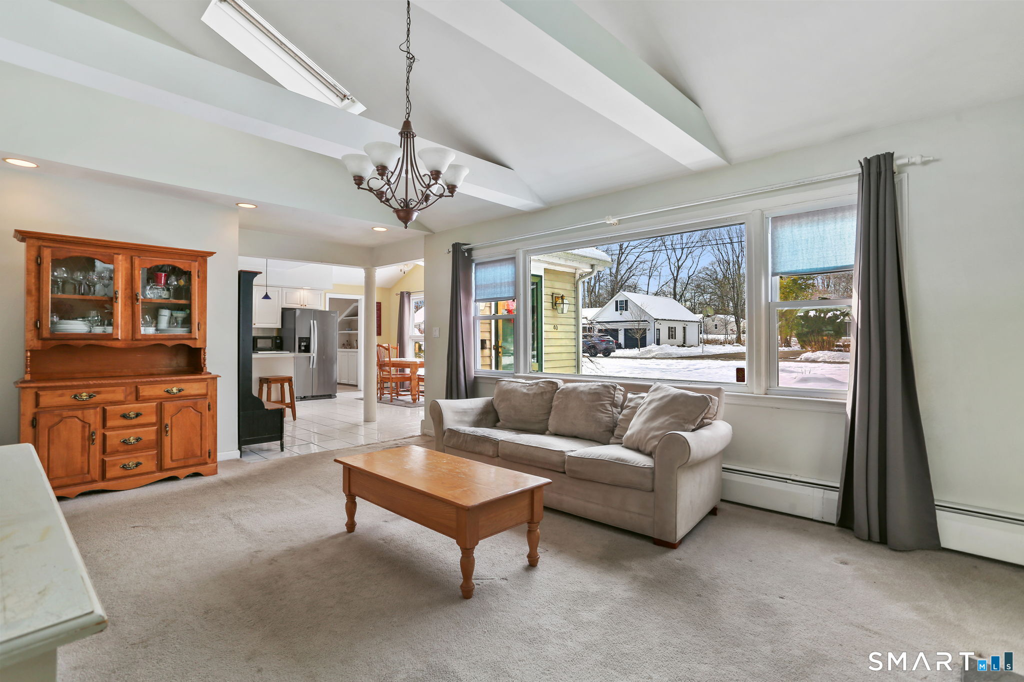 40 Rose Terrace Trumbull, CT 06611 - Photo 9 of 24 a living room with furniture and large windows