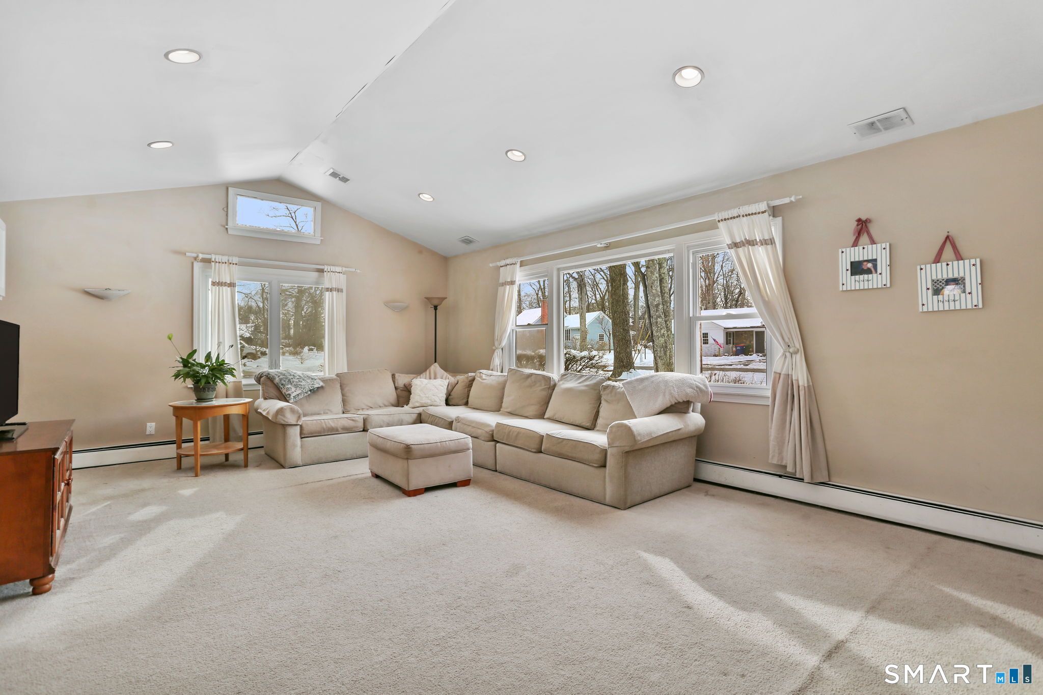 40 Rose Terrace Trumbull, CT 06611 - Photo 10 of 24 a living room with furniture and a large window