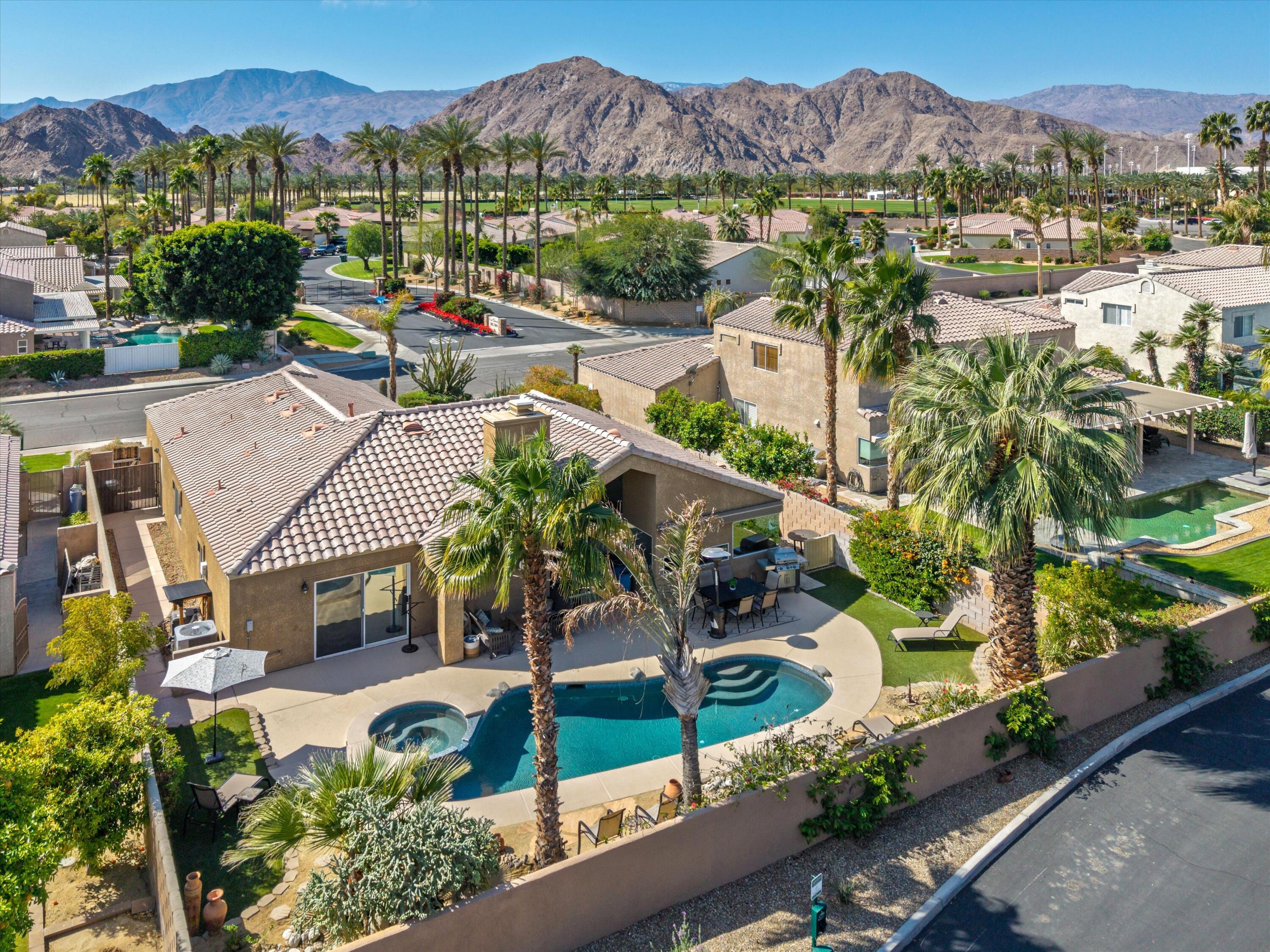 78330 Vía Sevilla La Quinta, CA 92253 - Photo 11 of 49 a view of a city with a lake