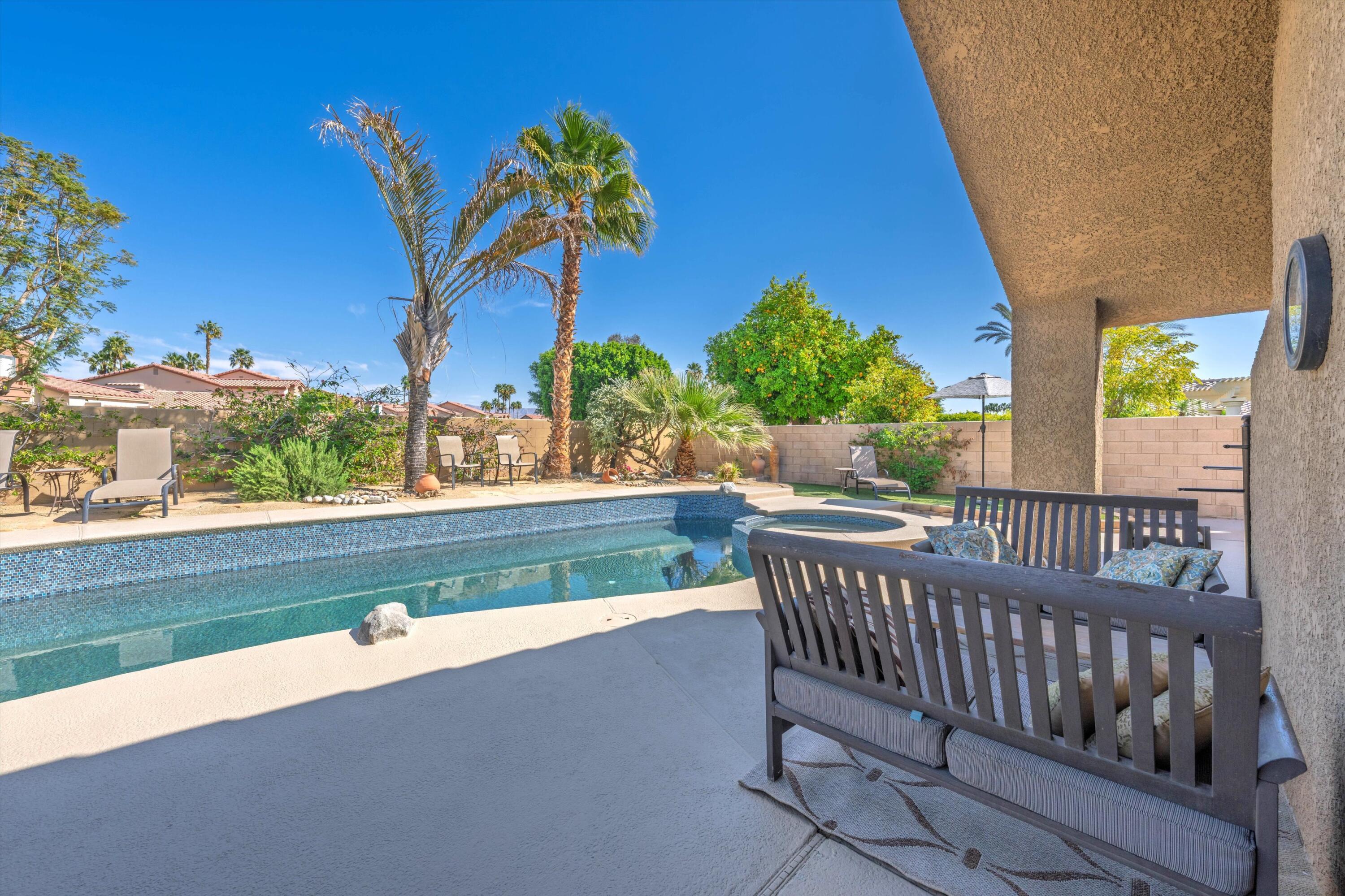 78330 Vía Sevilla La Quinta, CA 92253 - Photo 16 of 49 a view of balcony with furniture