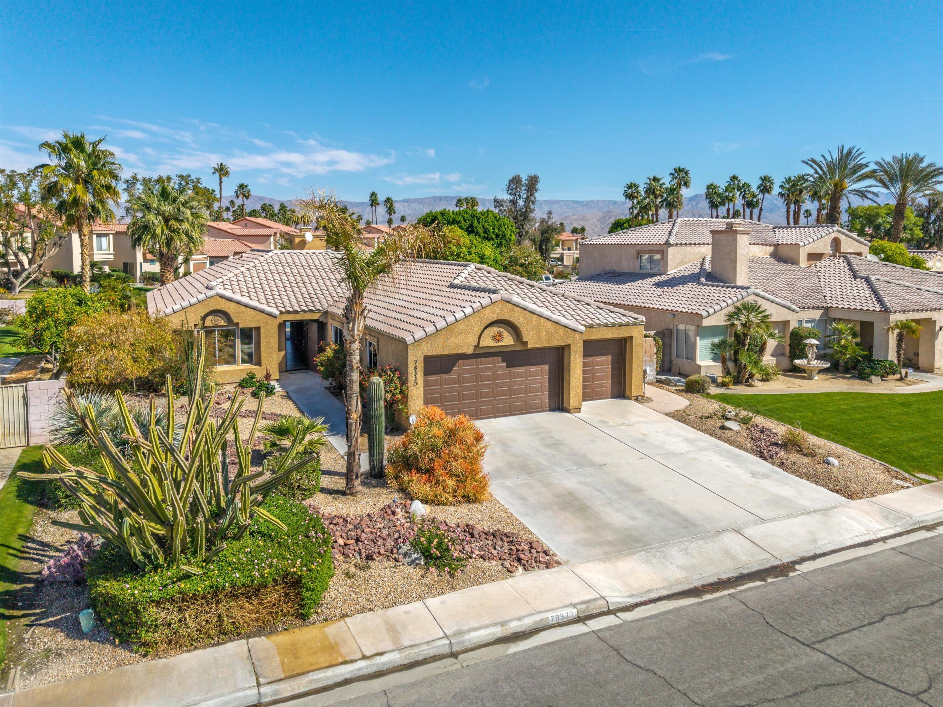 78330 Vía Sevilla La Quinta, CA 92253 - Photo 6 of 49 an aerial view of a house