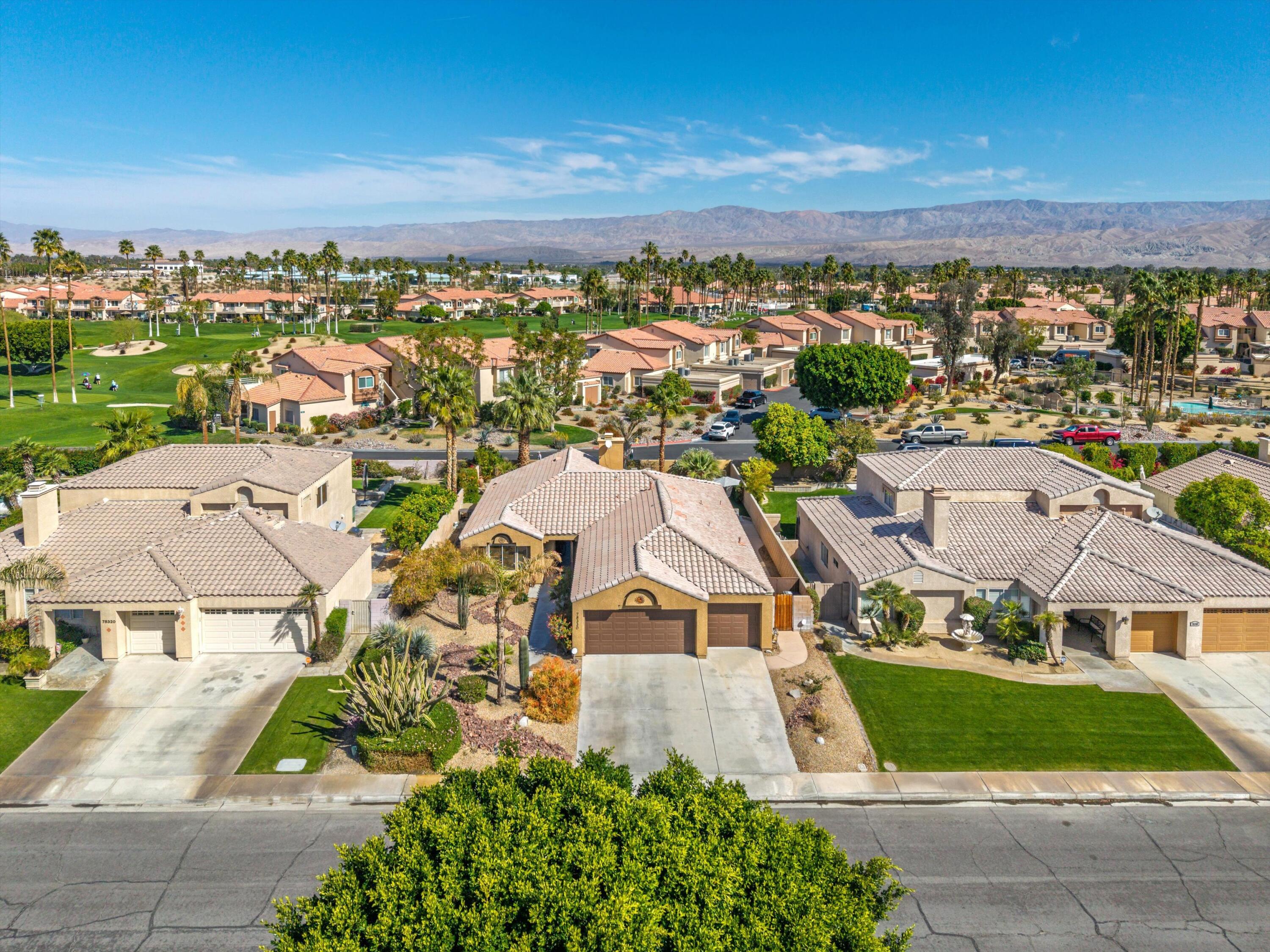 78330 Vía Sevilla La Quinta, CA 92253 - Photo 7 of 49 an aerial view of multiple house