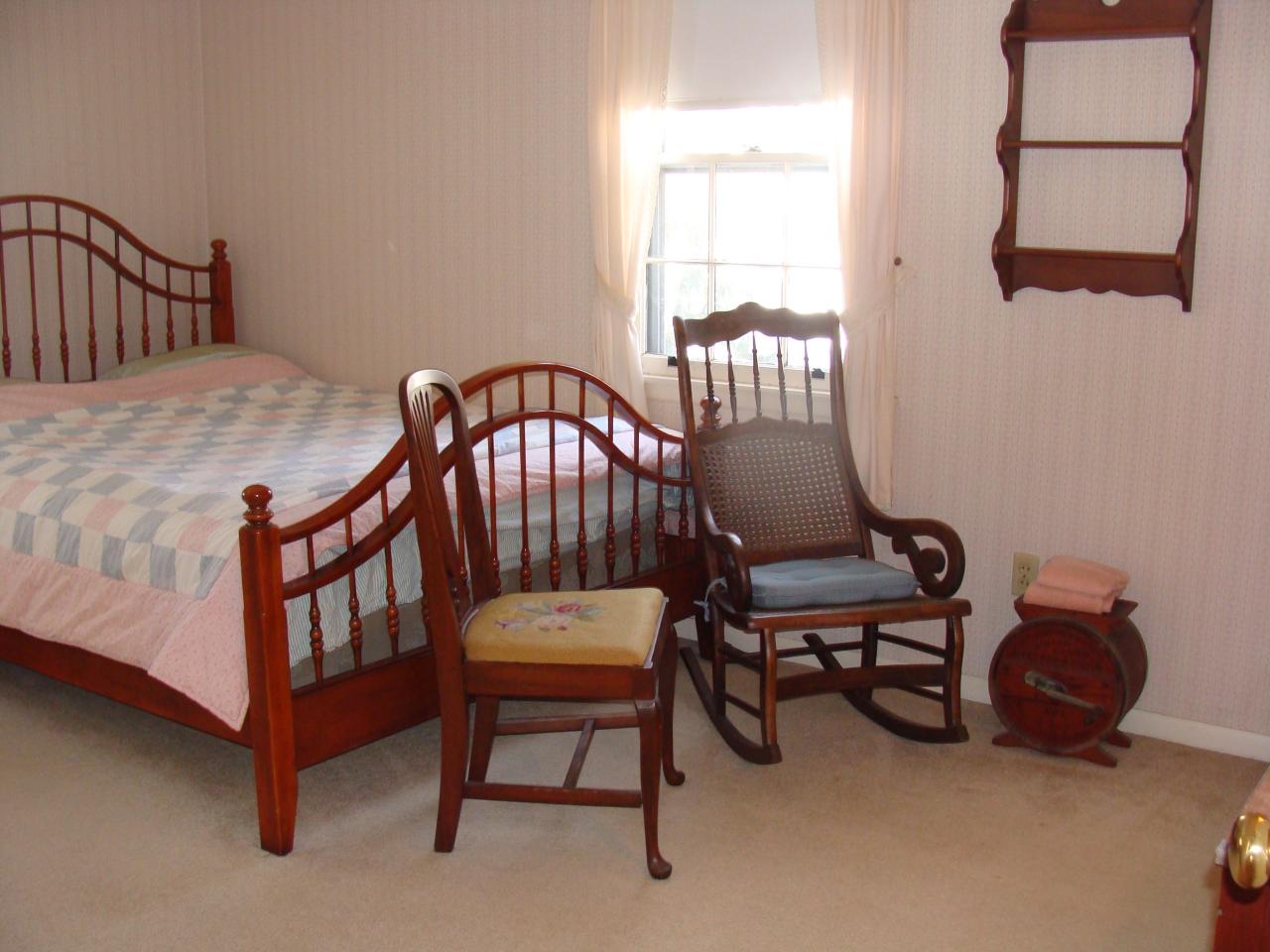 3 Cherry Hill Road Stockbridge, MA 01262 - Photo 12 of 17 a bedroom with furniture and a window