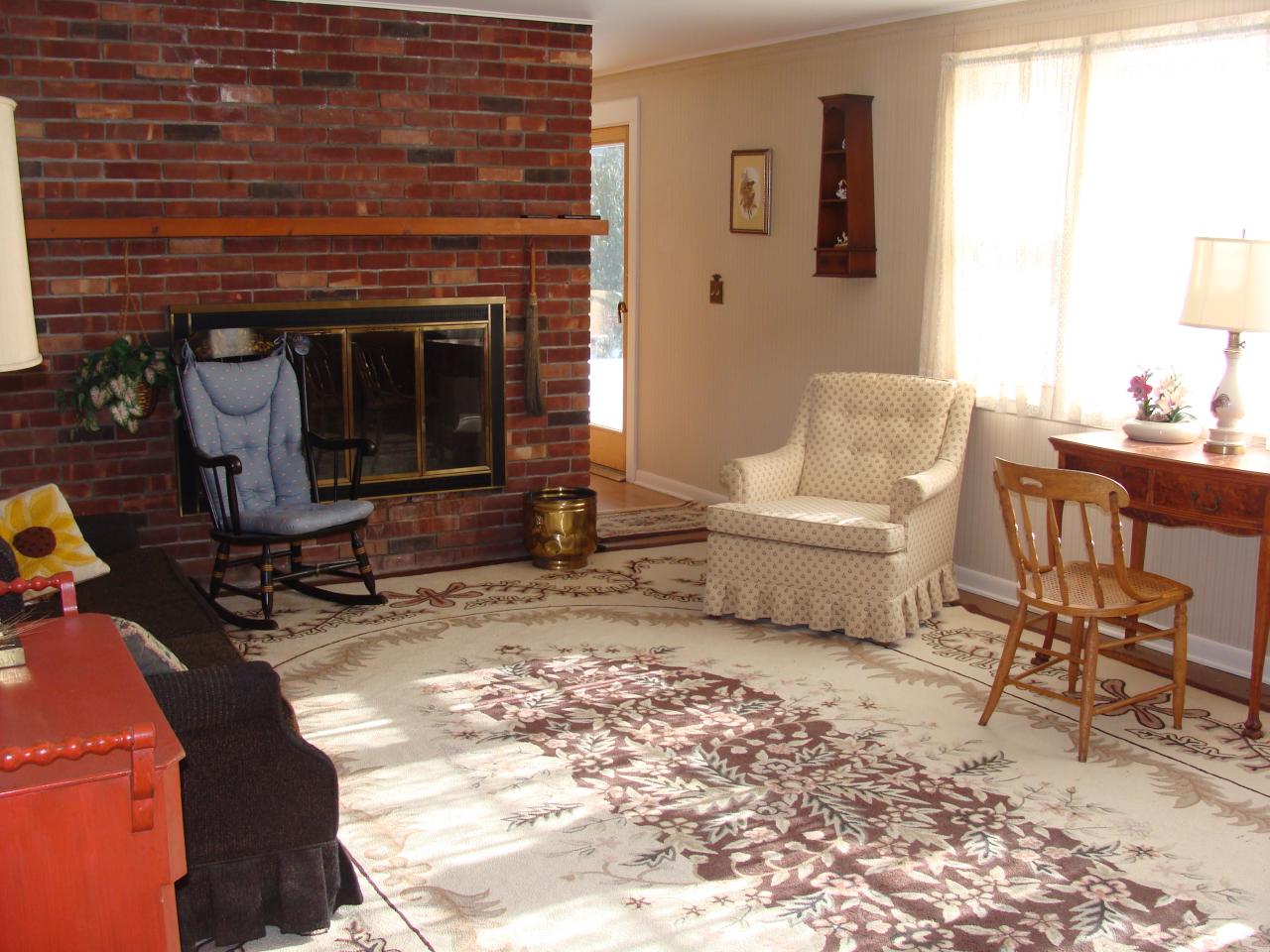 3 Cherry Hill Road Stockbridge, MA 01262 - Photo 3 of 17 a living room with furniture and a fireplace