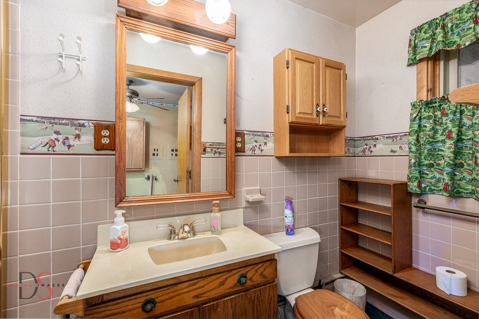 3476 East 27th Road Marseilles, IL 61341 - Photo 20 of 32 a bathroom with a sink a vanity and a mirror