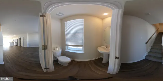 wooden floor in a room