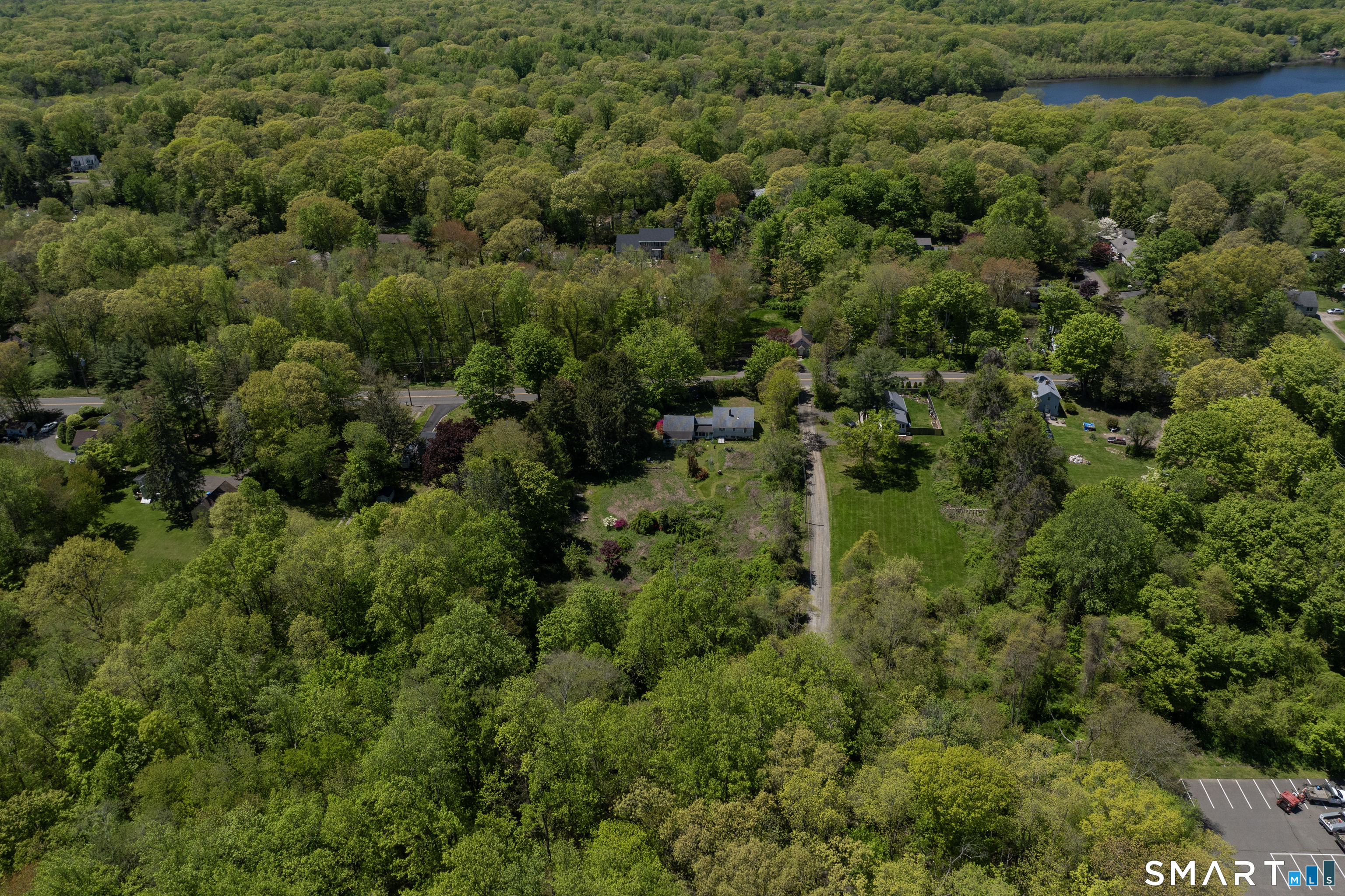 1973 Long Hill Road Guilford, CT 06437 - Photo 3 of 19 an aerial view of a house with a yard