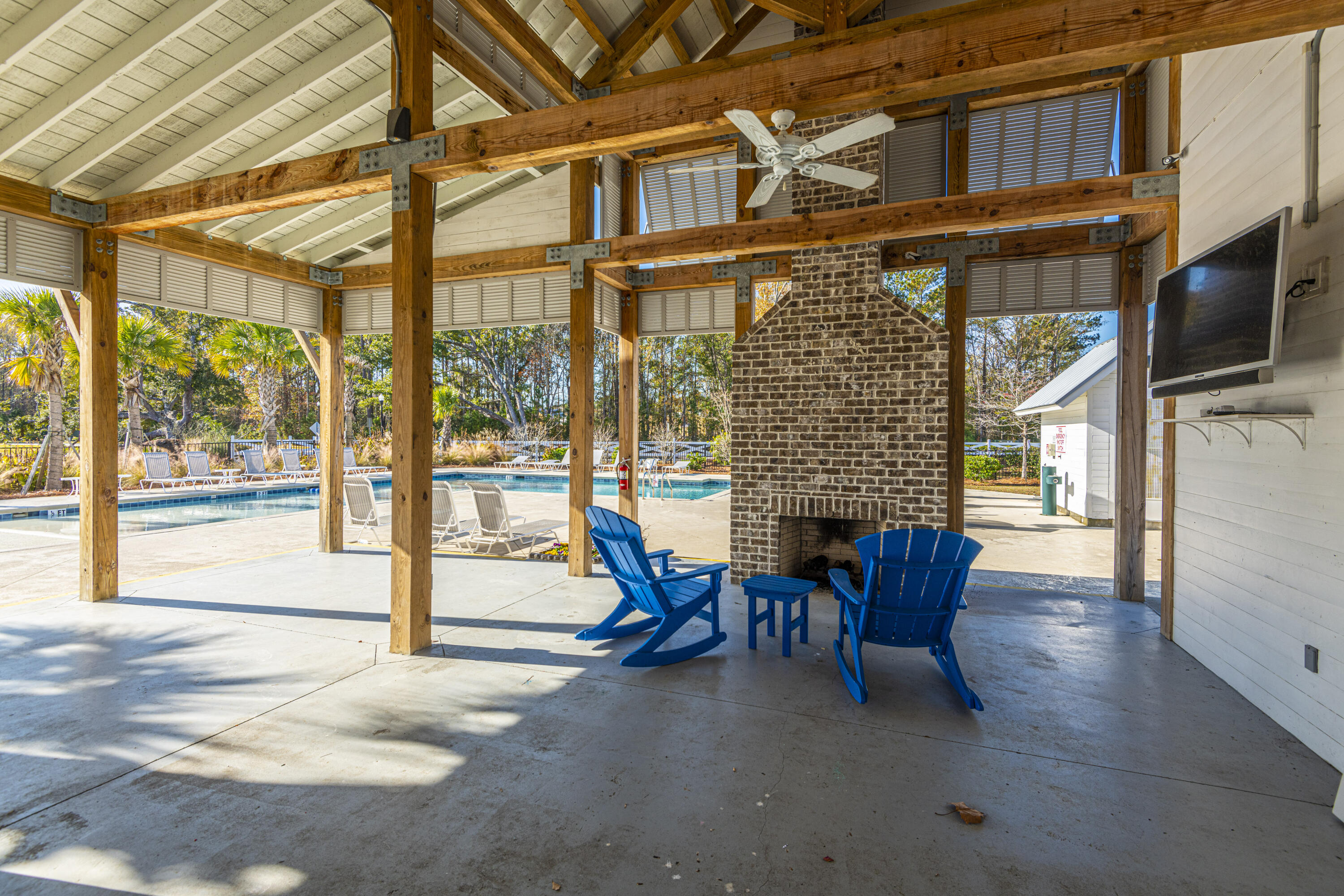 1154 Triple Crown Court Awendaw, SC 29429 - Photo 49 of 49 Outdoor Fireplace