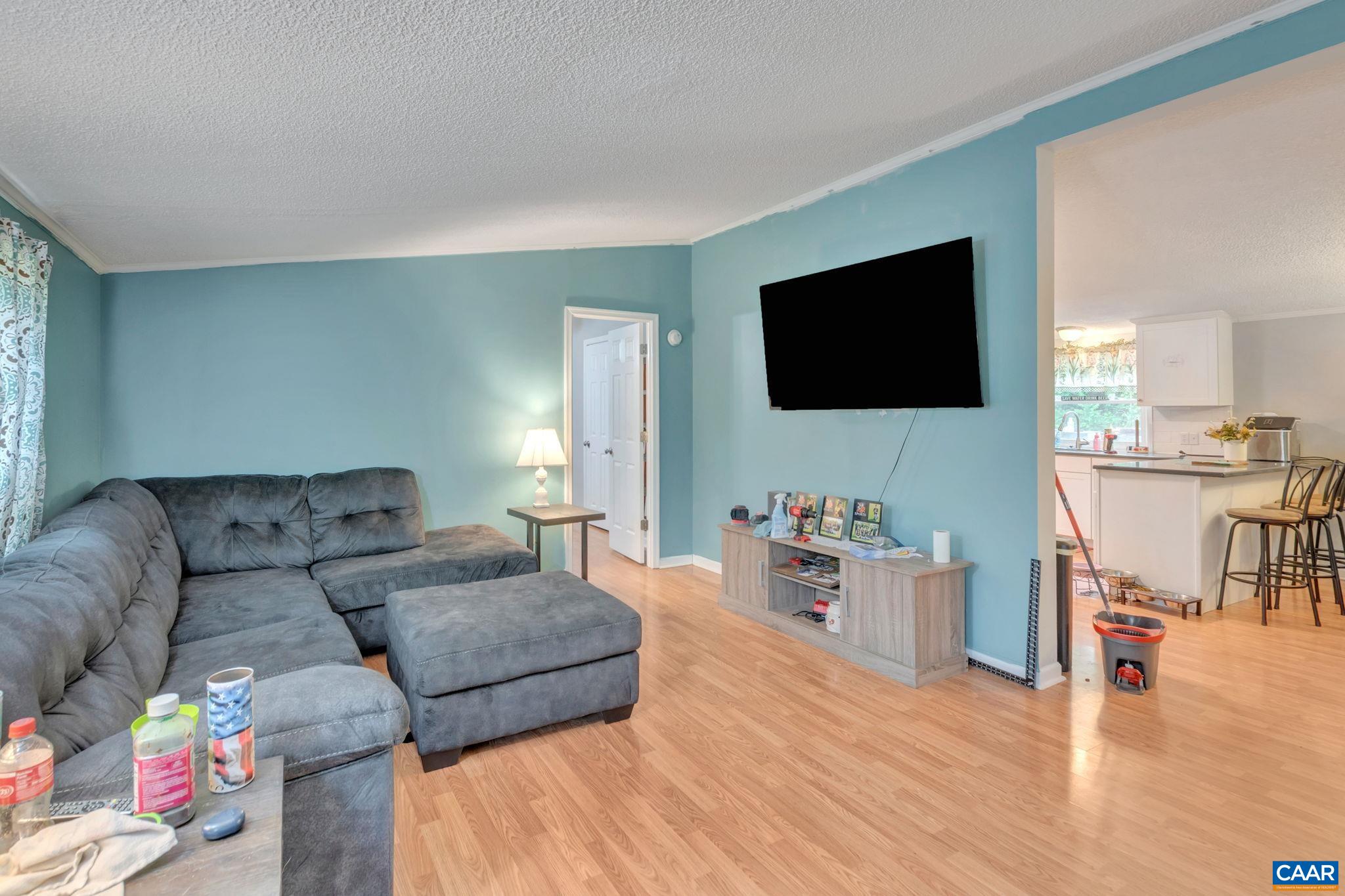 1826 Adial Road Faber, VA 22938 - Photo 4 of 39 a living room with furniture and a flat screen tv