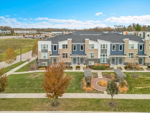 a view of a swimming pool with an ocean view