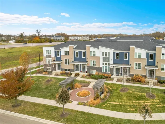 a view of a swimming pool with an ocean view