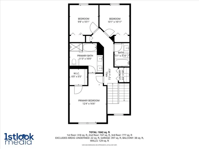 a picture of a bench in front of a building