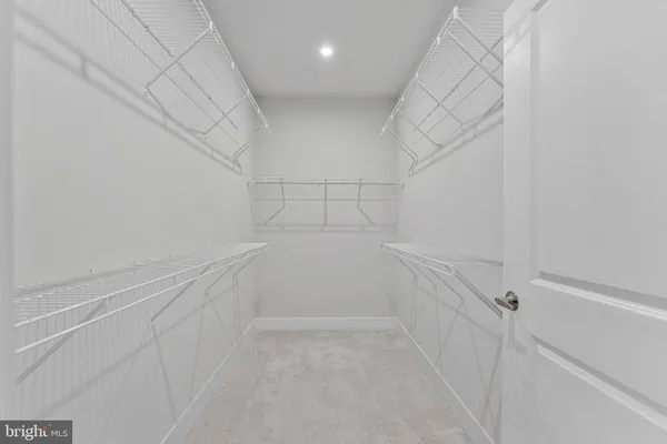 a view of a garage