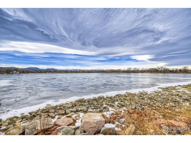 a view of an ocean and beach