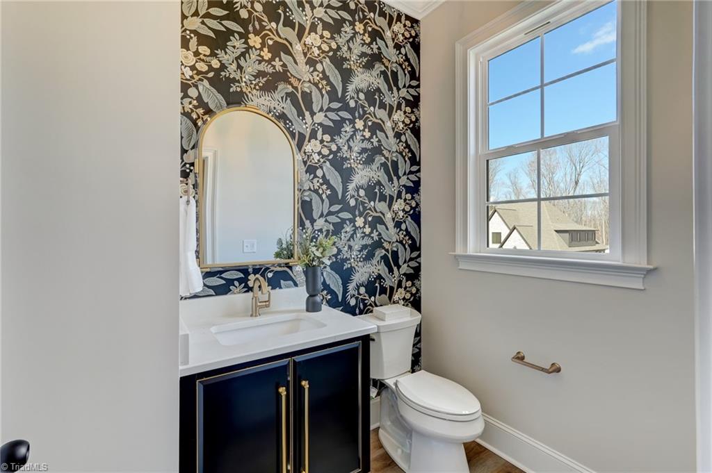 6806 Brennan Way Oak Ridge, NC 27310 - Photo 23 of 50 convenient main level powder room
