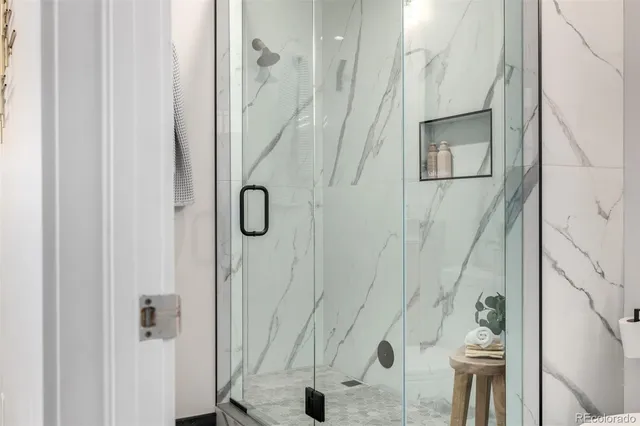 a living room filled with furniture