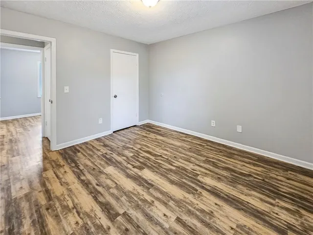 a view of empty room