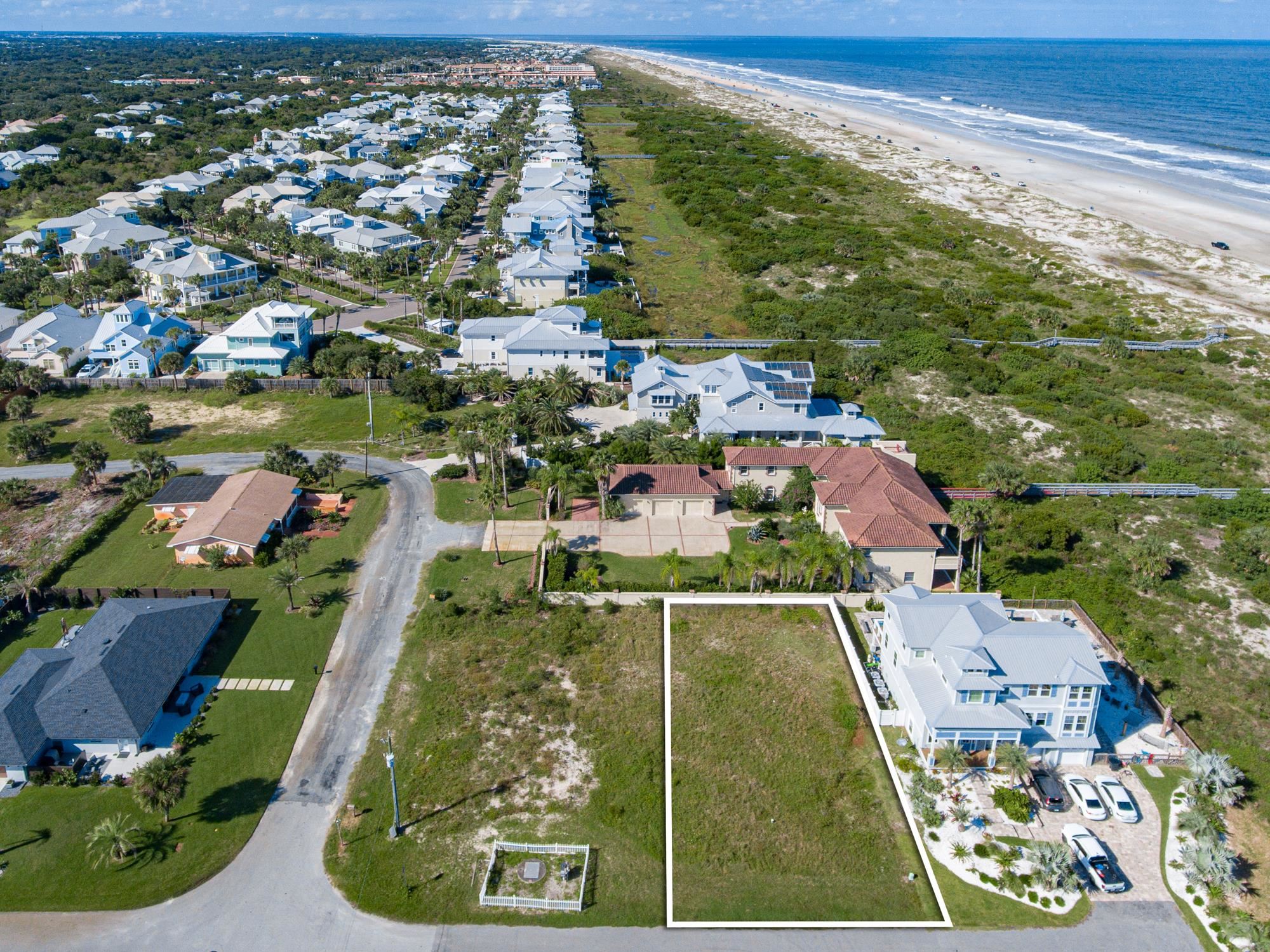 30 Seafoam Way St. Augustine, FL 32080 - Photo 11 of 13 an aerial view of residential houses with outdoor space