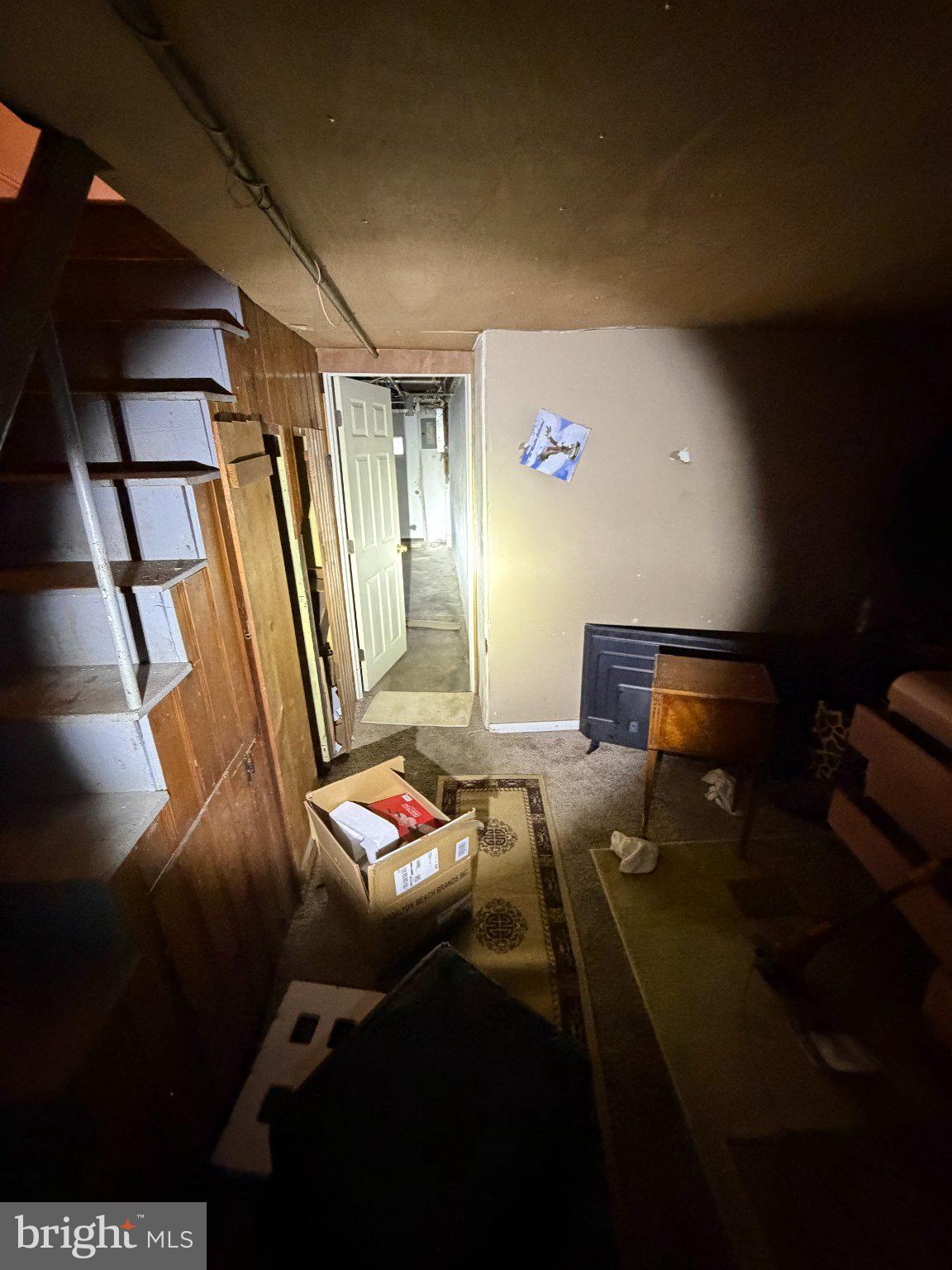 244 Cambridge Road Clifton Heights, PA 19018 - Photo 18 of 33 Dimly lit hallway with hidden potential.