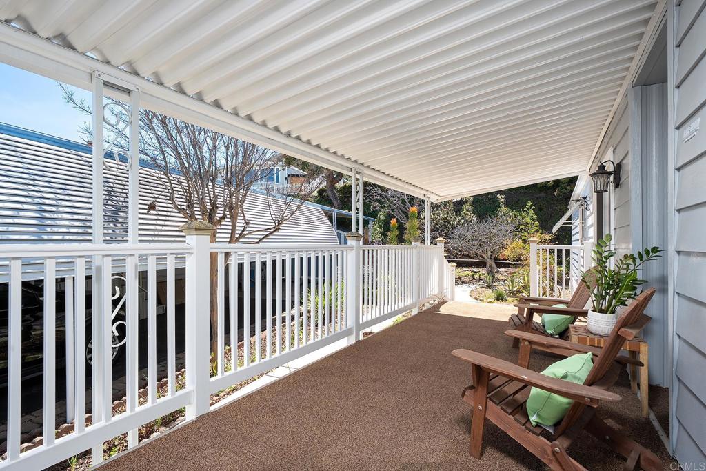 7467 Mission Gorge Road, Unit SPC 81 Santee, CA 92071 - Photo 4 of 36 a view of a patio with glass windows
