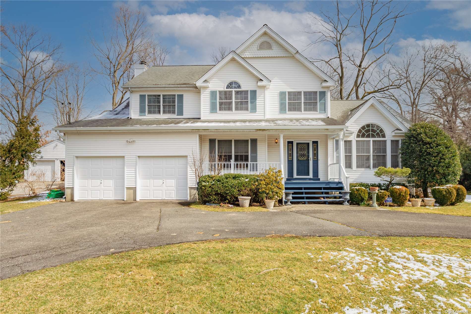 292 West Neck Road Huntington, NY 11743 - Photo 1 of 1 a front view of a house with a swimming pool