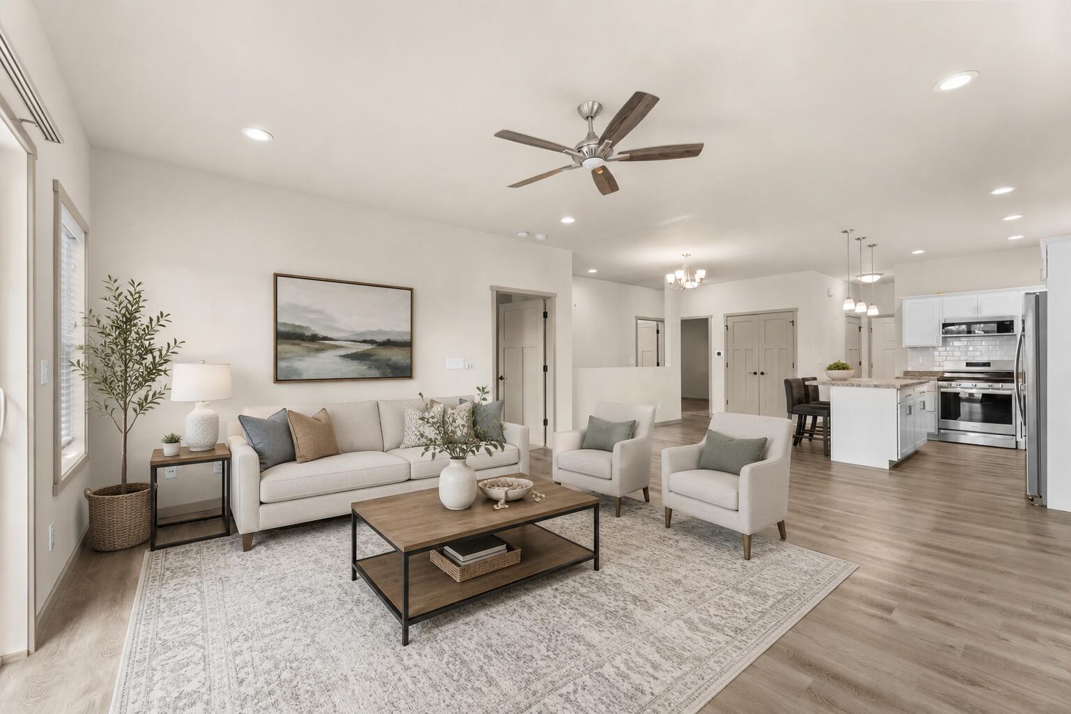 1800 Prairie Place, Unit 4 Holmen, WI 54636 - Photo 13 of 36 living room prairie pl staged