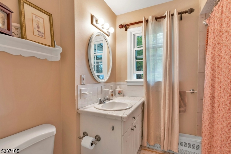 1 Crest Drive Bernards, NJ 07920 - Photo 12 of 21 a bathroom with a sink a mirror a toilet and a mirror