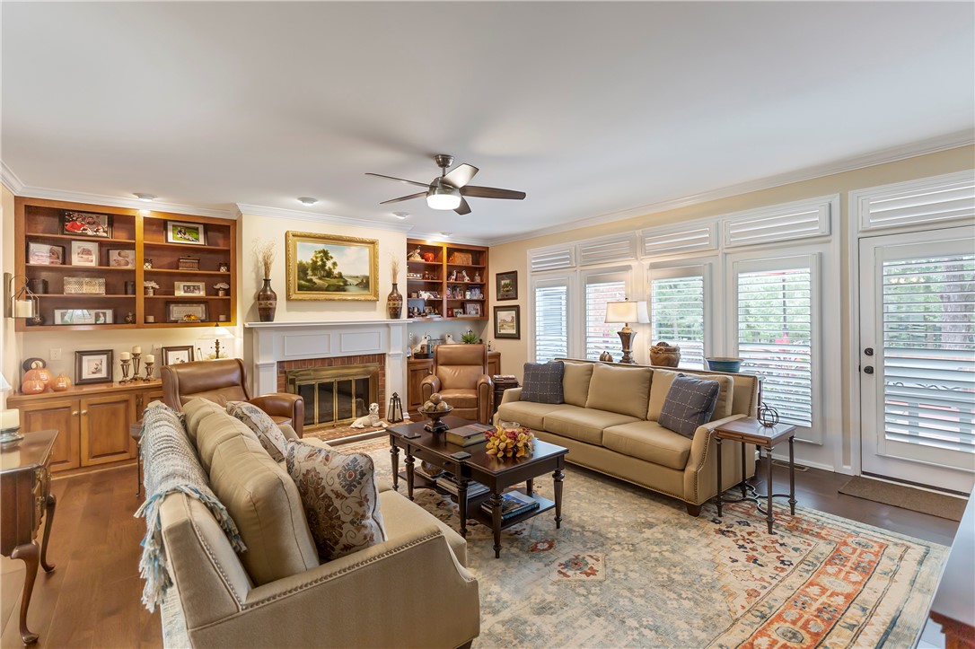 2814 Rambling Path Anderson, SC 29621 - Photo 21 of 47 Large Den with Built Ins