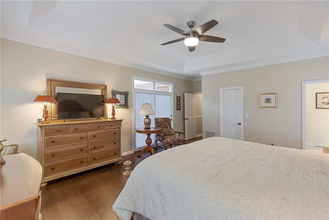 2814 Rambling Path Anderson, SC 29621 - Photo 32 of 47 Master with tray ceilings