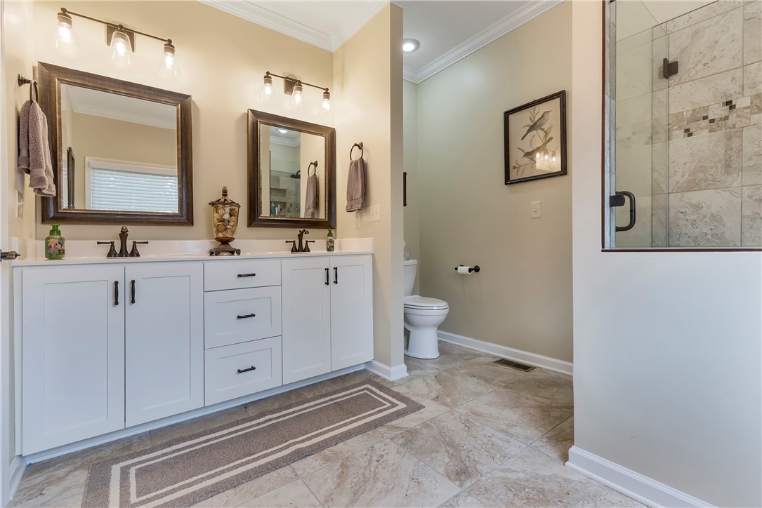 2814 Rambling Path Anderson, SC 29621 - Photo 33 of 47 Updated Master Bath