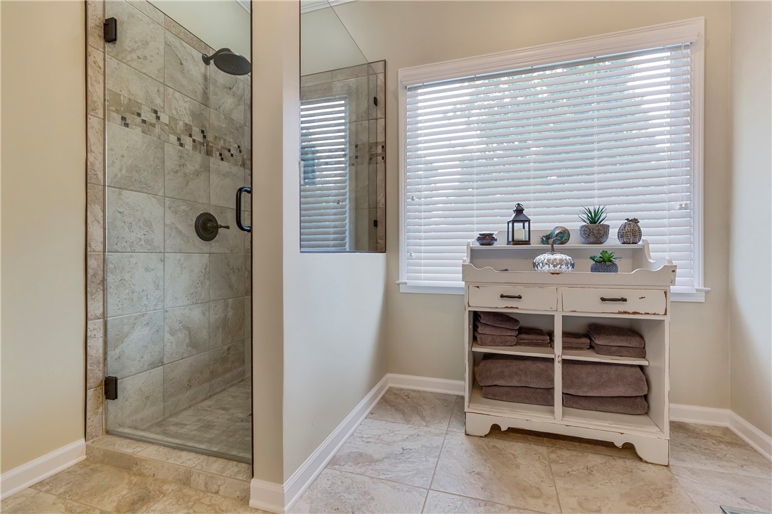 2814 Rambling Path Anderson, SC 29621 - Photo 34 of 47 Walk-in tile shower