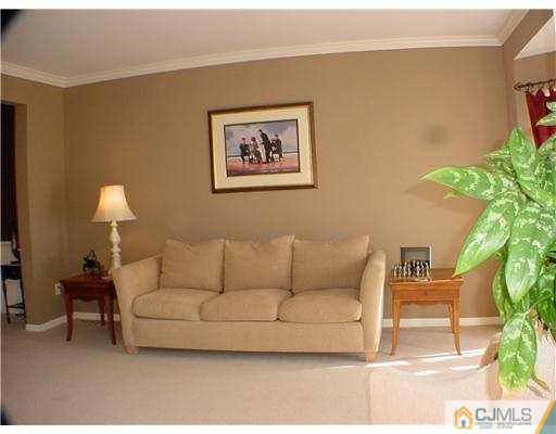 24 Sunflower Road Somerset, NJ 08873 - Photo 14 of 15 a living room with furniture a potted plant and a lamp