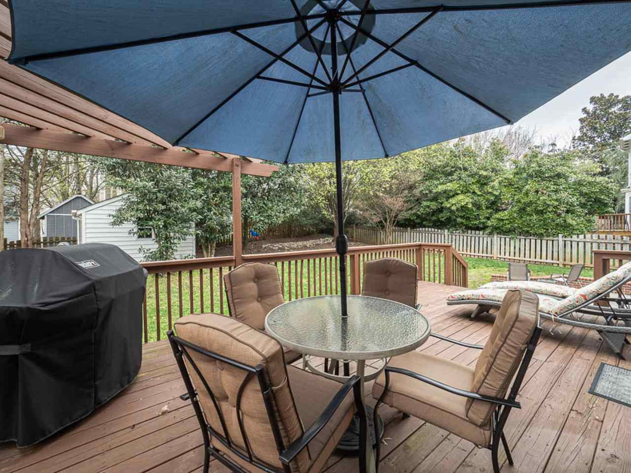 9105 Dawnshire Road Raleigh, NC 27615 - Photo 27 of 30 Rear Deck