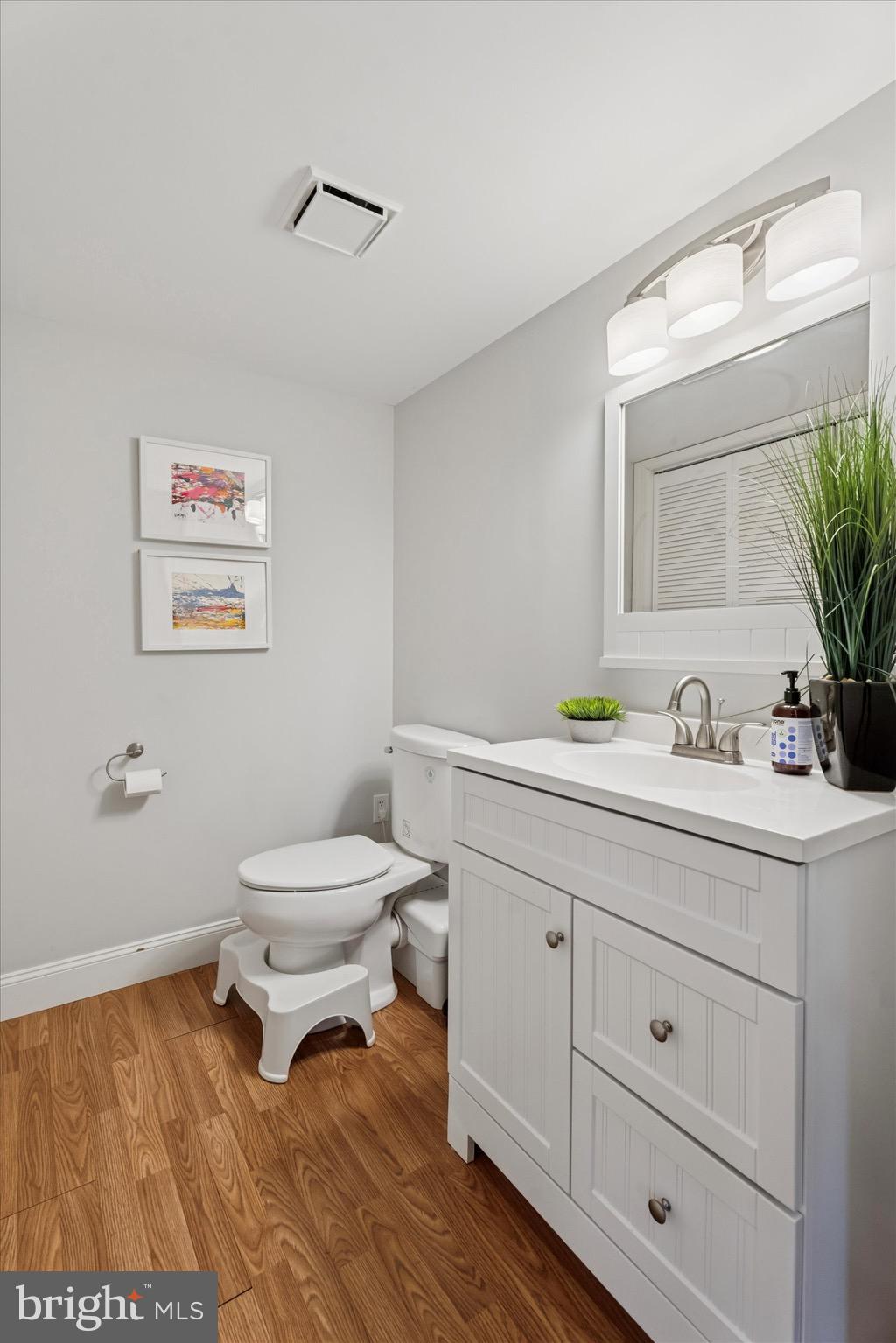 134-7 East 7 Stars Road Phoenixville, PA 19460 - Photo 18 of 25 a bathroom with a sink mirror and toilet