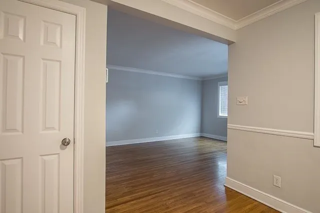 a view of wooden floor