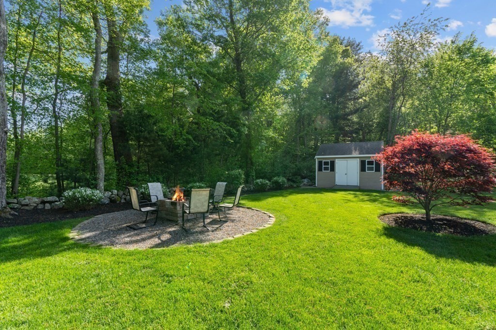 20 Walden Drive Walpole, MA 02081 - Photo 33 of 38 a garden view with a seating space