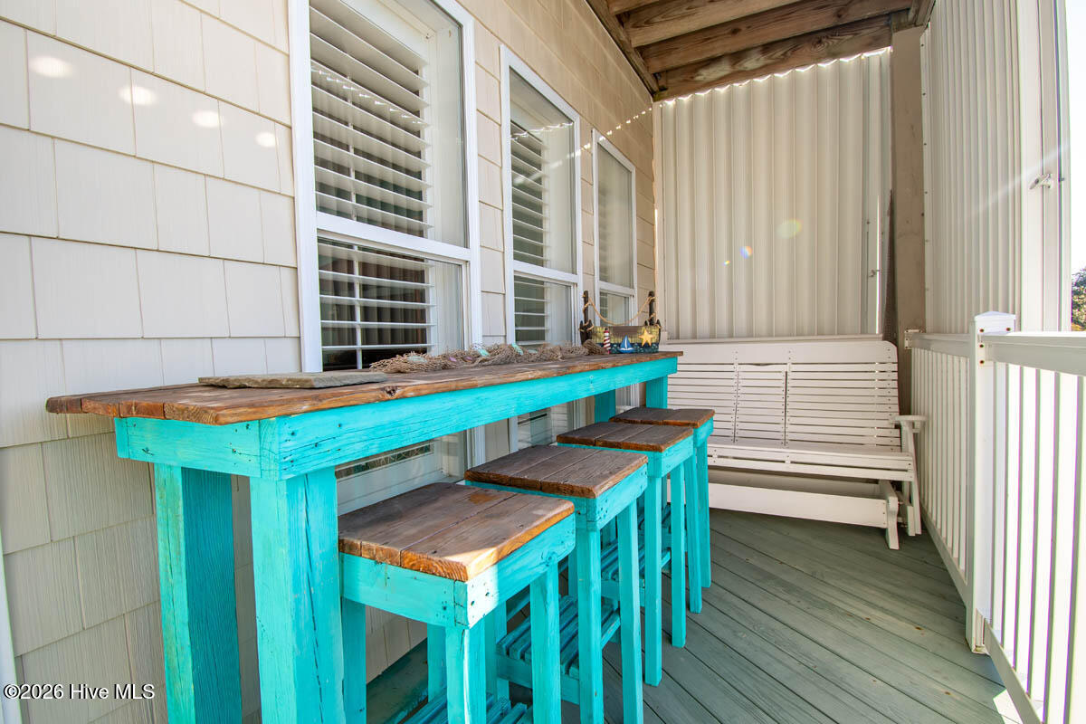 1700 Salter Path Road, Unit K102 Indian Beach, NC 28512 - Photo 11 of 45 Covered Deck
