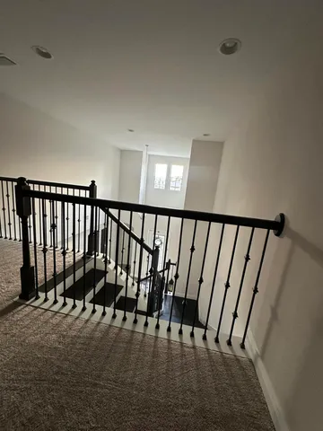 a view of storage and utility room in empty room