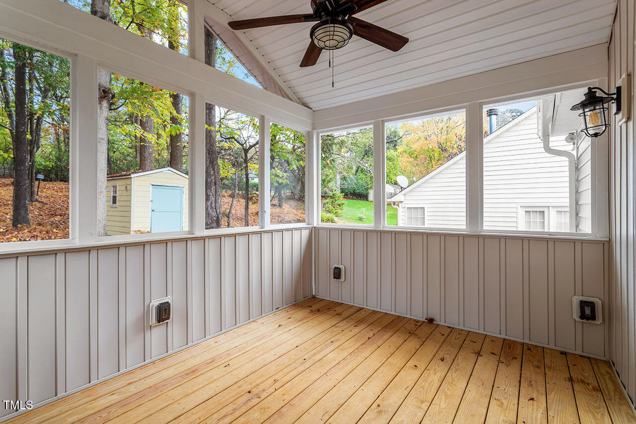 144 Melksham Road Wake Forest, NC 27587 - Photo 8 of 39 Screened Porch
