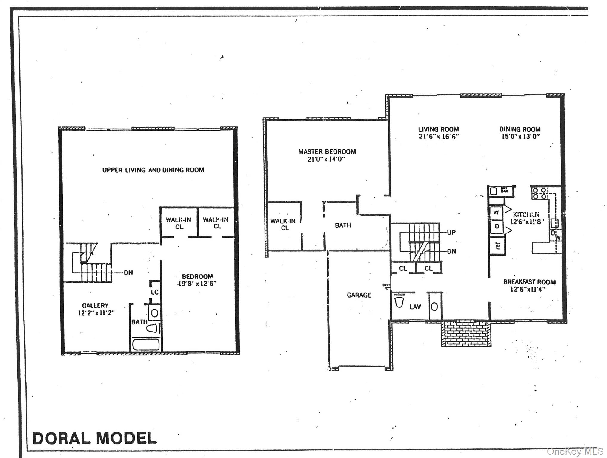 15 Fairway Circle South, Unit 15 Manhasset, NY 11030 - Photo 39 of 39 View of home floor plan, Doral model, Greens Condominums