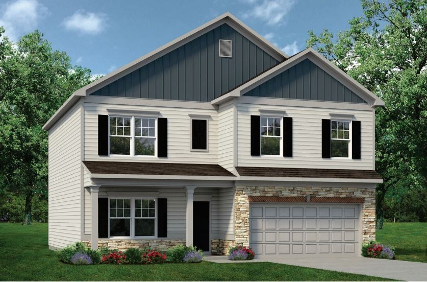 Undisclosed Address Antioch, TN 37013 - Photo 1 of 21 a front view of a house with garden