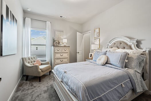 Undisclosed Address Antioch, TN 37013 - Photo 20 of 21 a bedroom with a bed and a couch