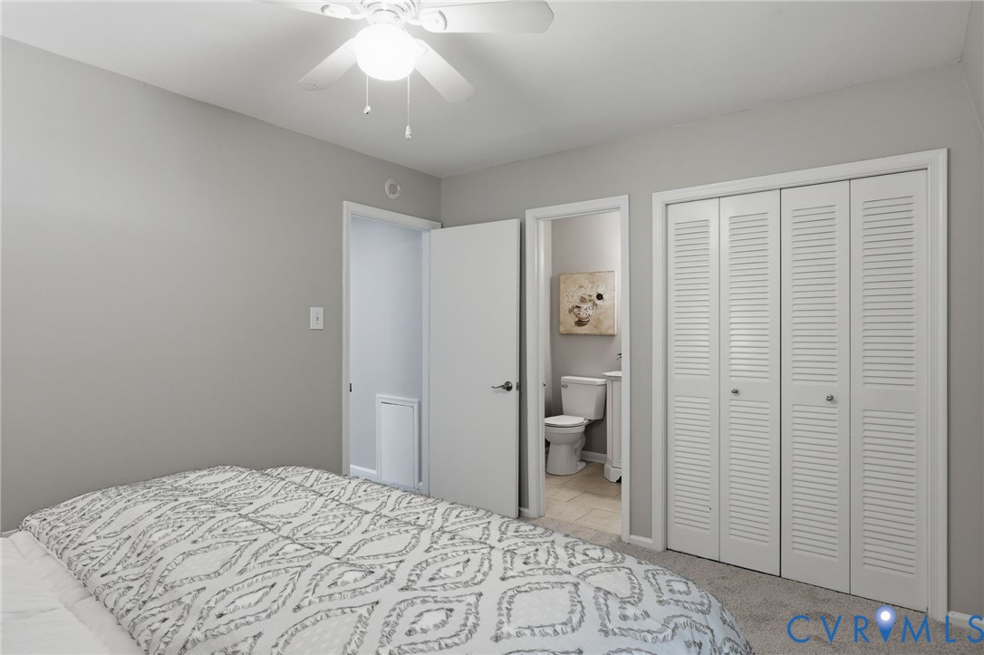 22 Ashinghurst Road, Unit 22 Henrico, VA 23238 - Photo 16 of 25 a bedroom with a bed and a dresser