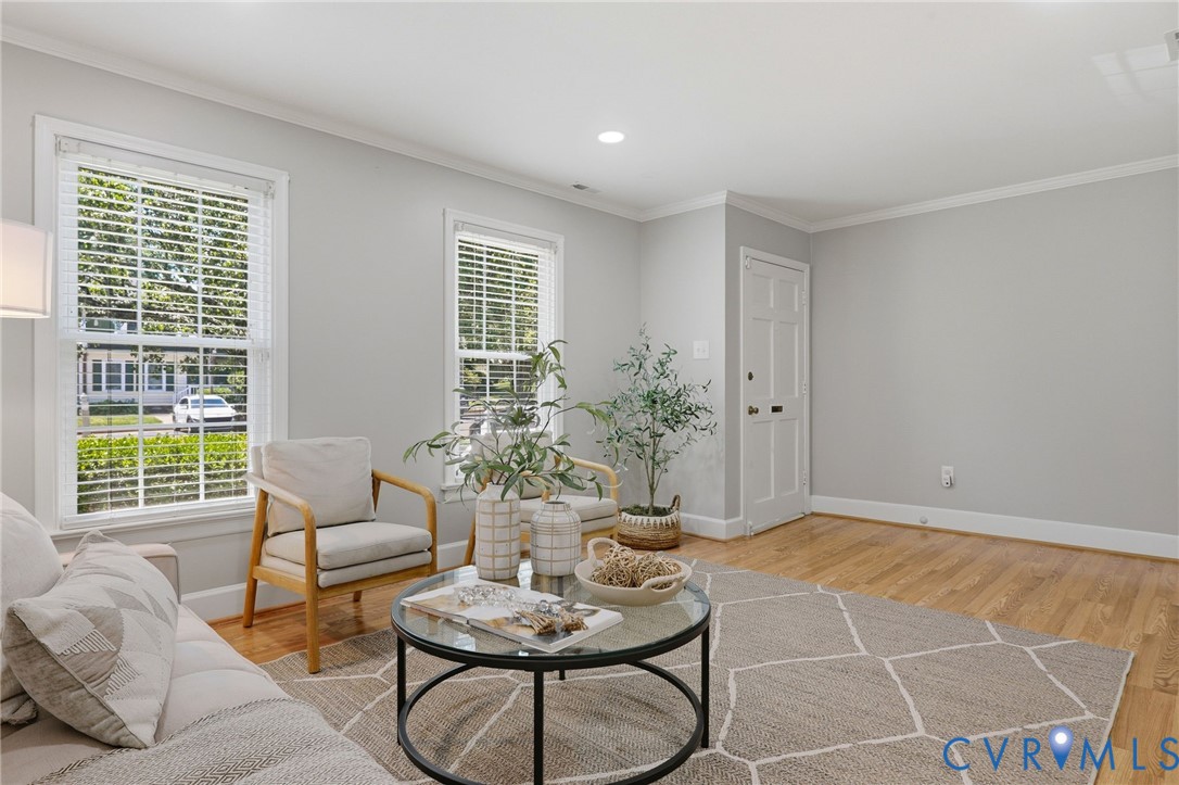 22 Ashinghurst Road, Unit 22 Henrico, VA 23238 - Photo 7 of 25 a living room with furniture and a potted plant