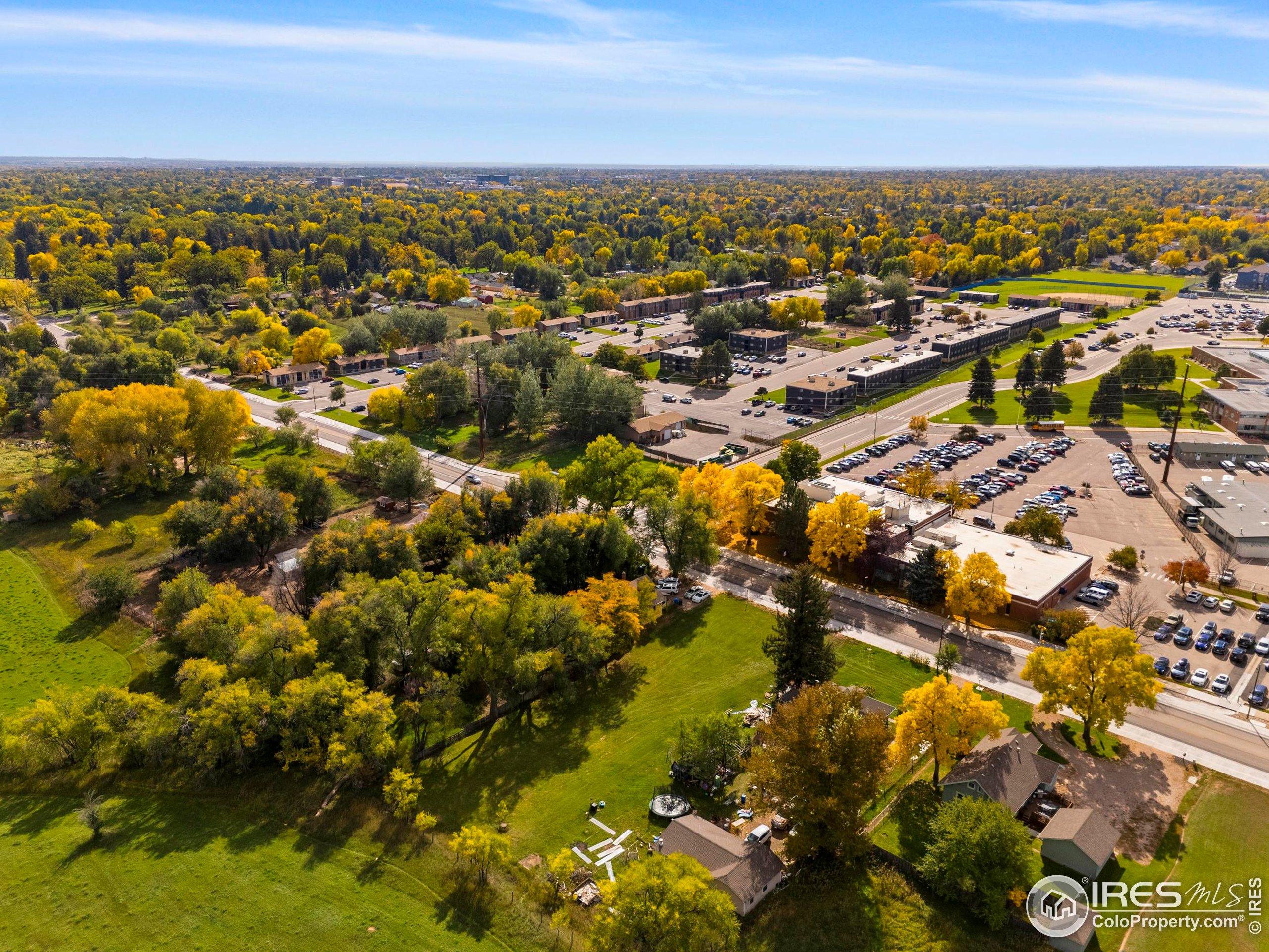 0 Laporte Avenue Fort Collins, CO 80521 - Photo 8 of 22 an aerial view of residential houses with outdoor space