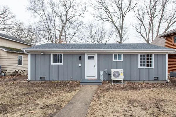 a view of a house with a patio