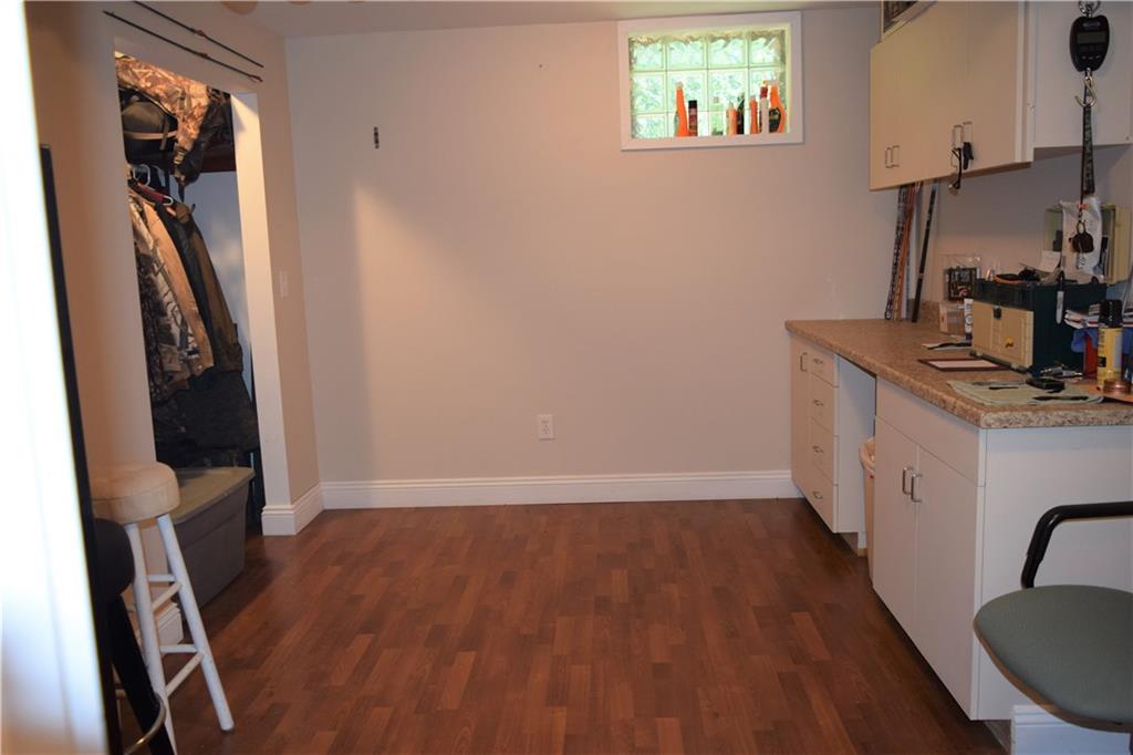 157 South Camp Run Road Fombell, PA 16123 - Photo 12 of 21 Additional room in basement for possible third bedroom or game room.